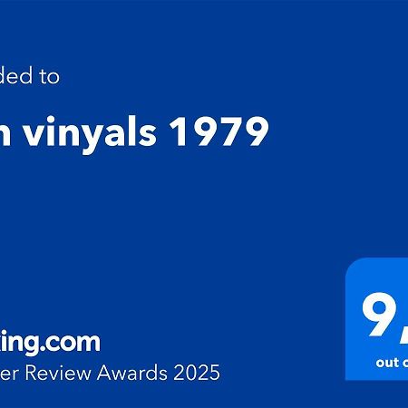 Can Vinyals 1979 La Pobla de Cervoles Bagian luar foto